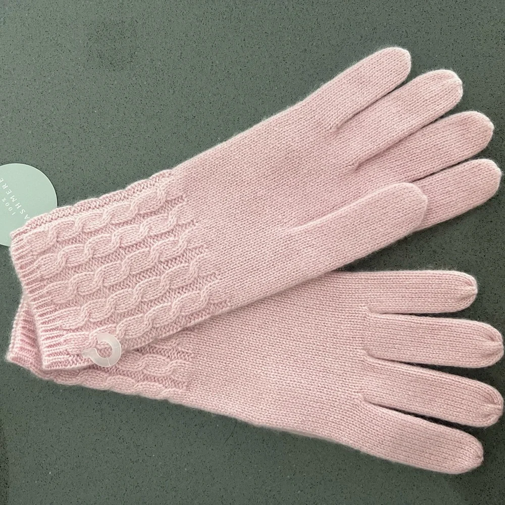 NWT Charter Club 100% cashmere Gloves